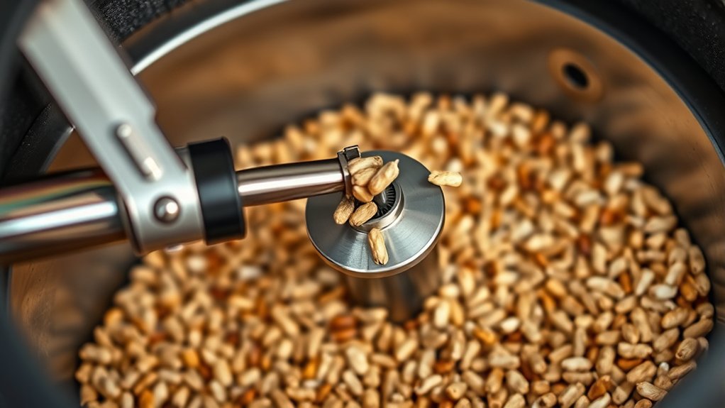automatic pellet feeding system