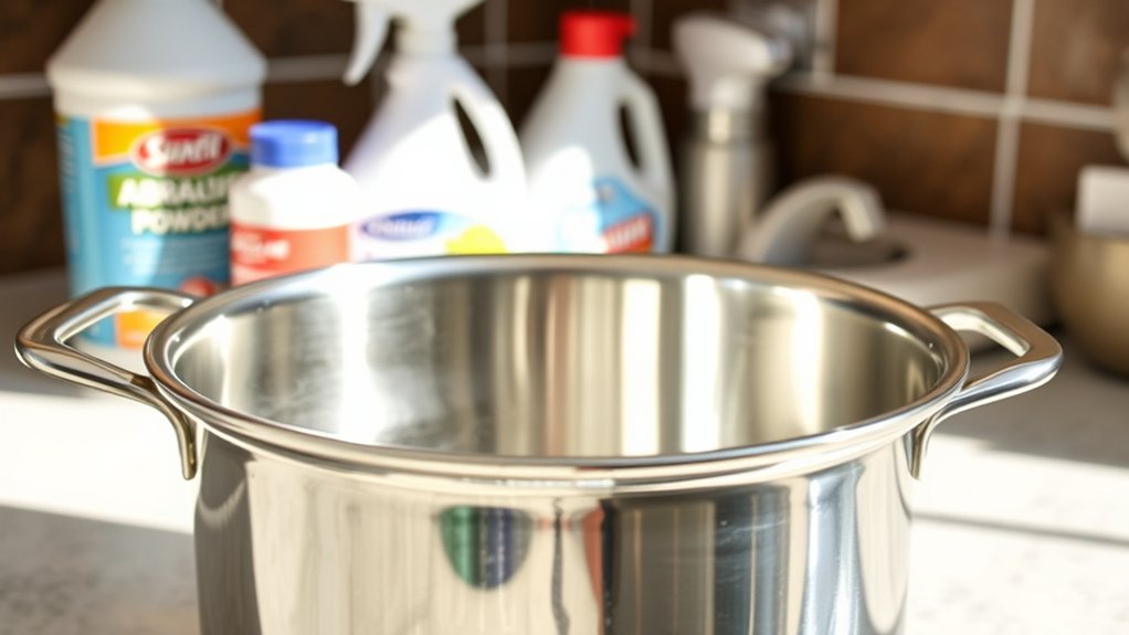 avoid harsh cleaning chemicals