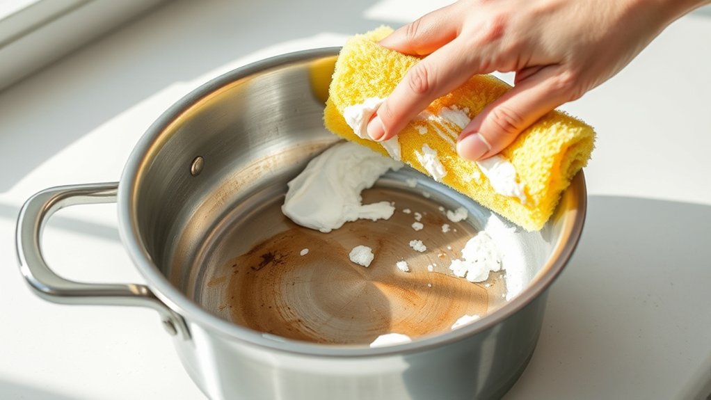 baking soda stain removal