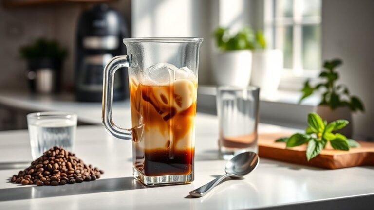 blend coffee ice cubes