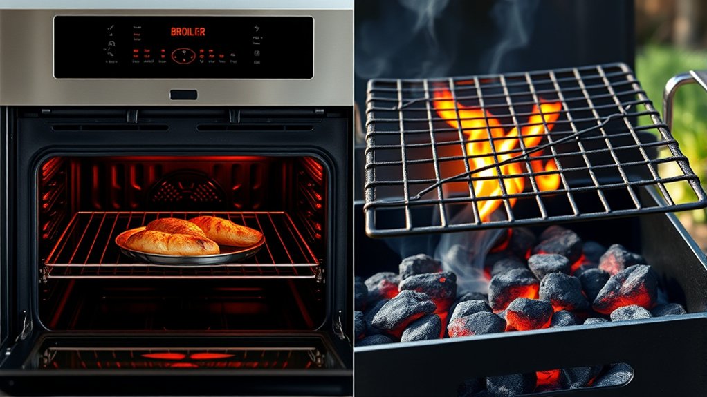 broil vs grill tools