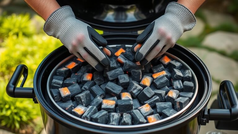 charcoal amount for grilling