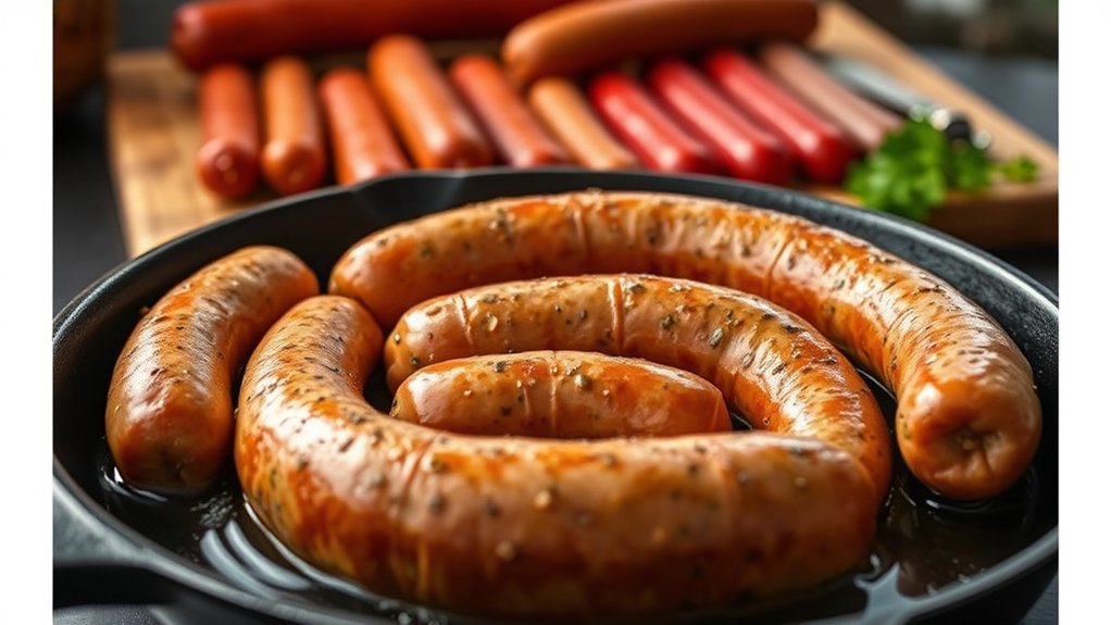 choose fresh spicy sausage