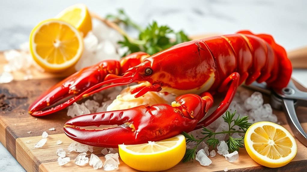choose fresh tender lobsters
