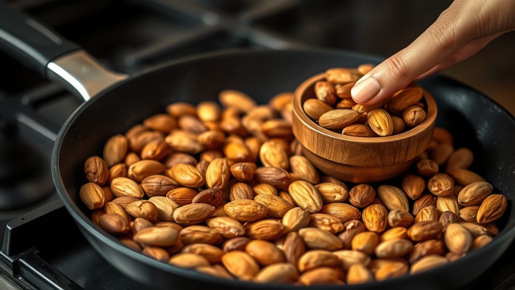 choose fresh uniform almonds