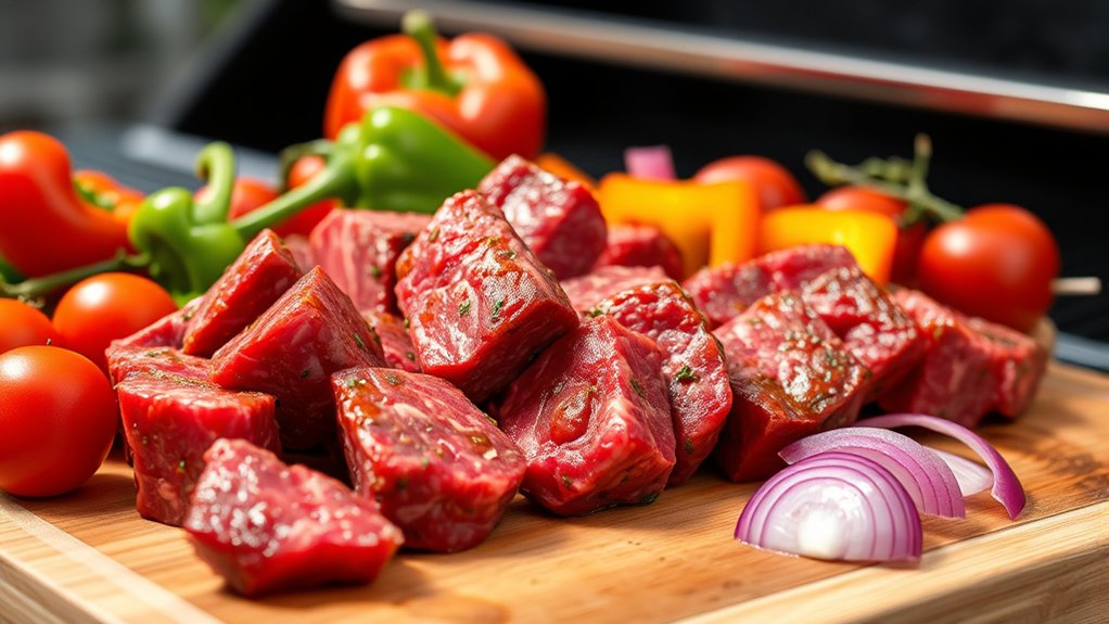 choose juicy flavorful ingredients