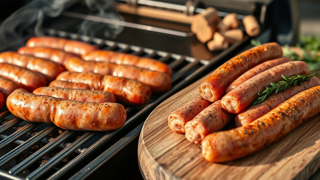 choose juicy flavorful sausages