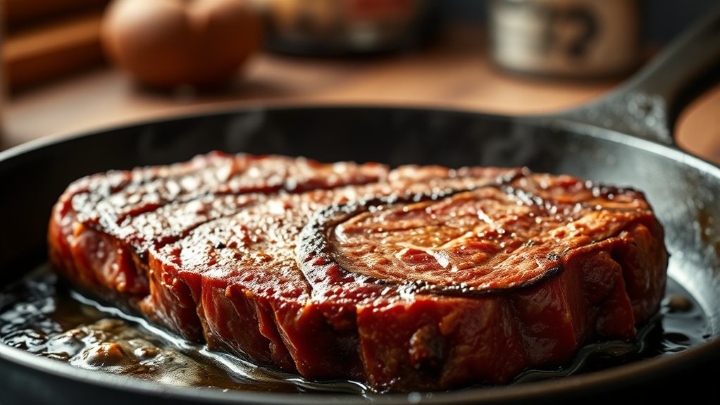 choose thick well marbled steak