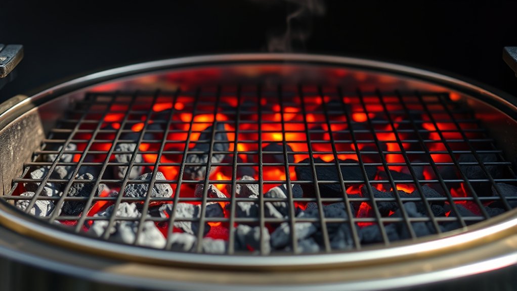 clean grill for efficient cooking