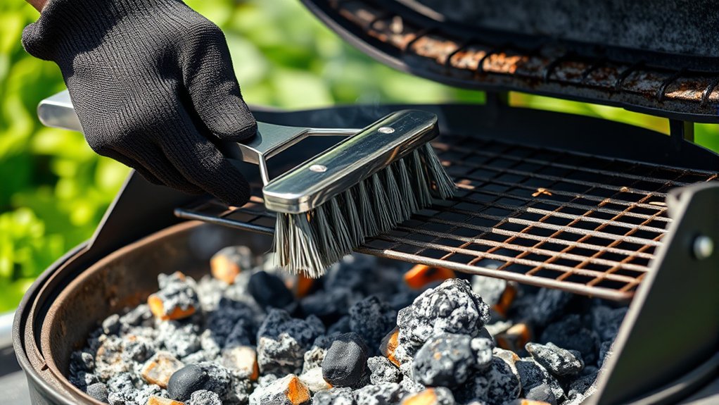 clean grill for safety