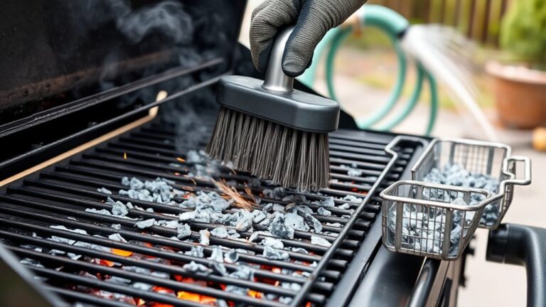 clean grill in steps