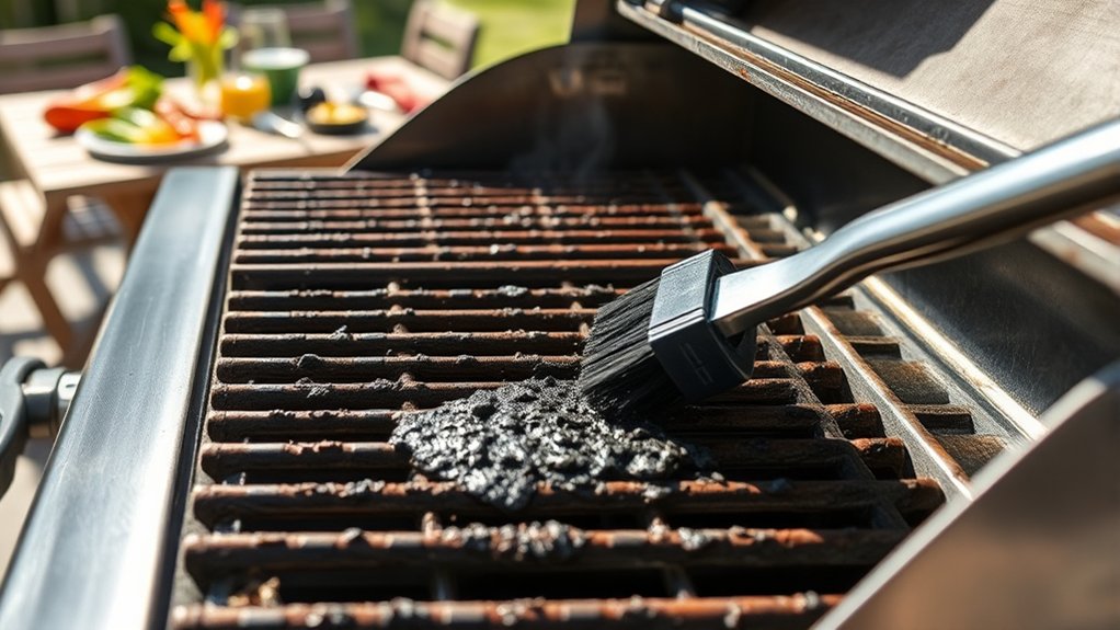 clean grill regularly for longevity