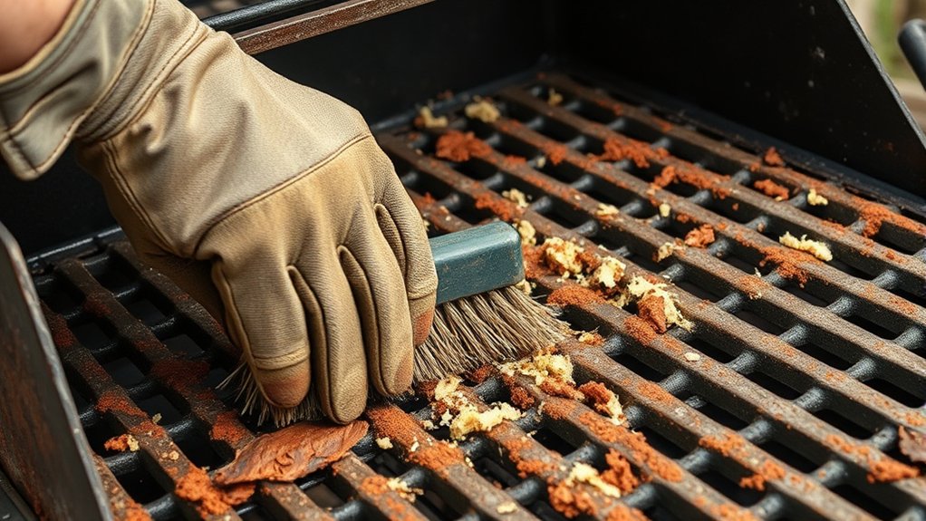 clean rust for optimal cooking