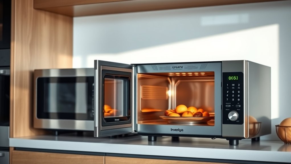 continuous power for even cooking