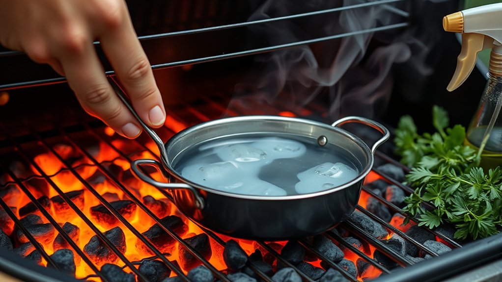 controlling heat on grill