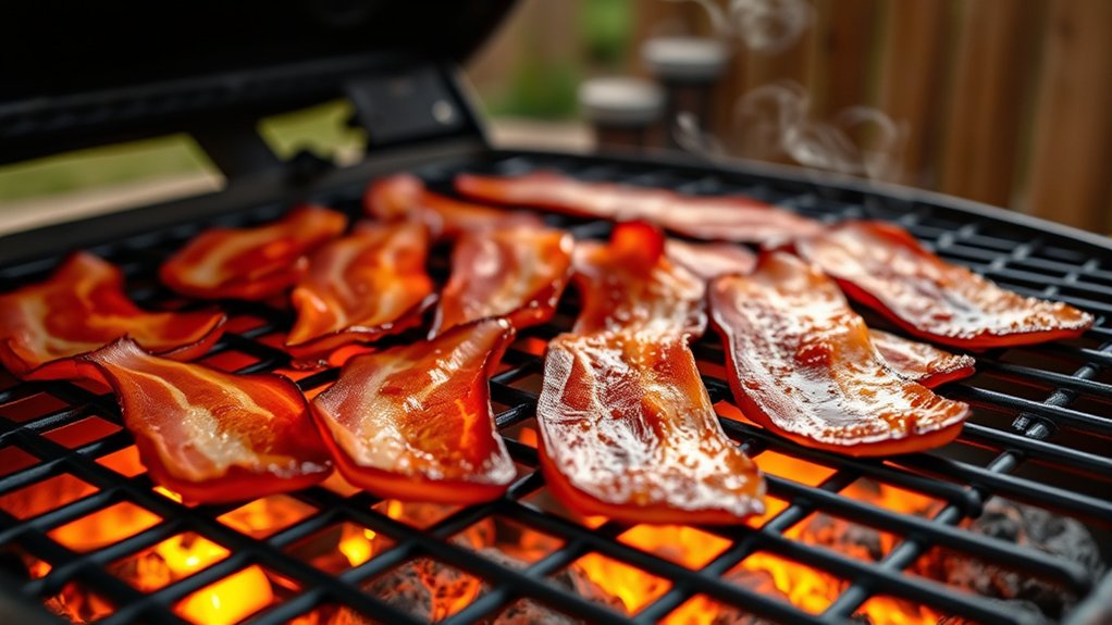 cook bacon evenly monitor closely