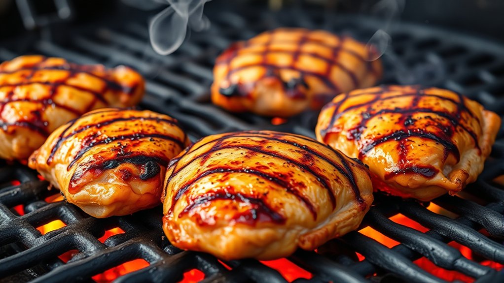 cook chicken to 75 c