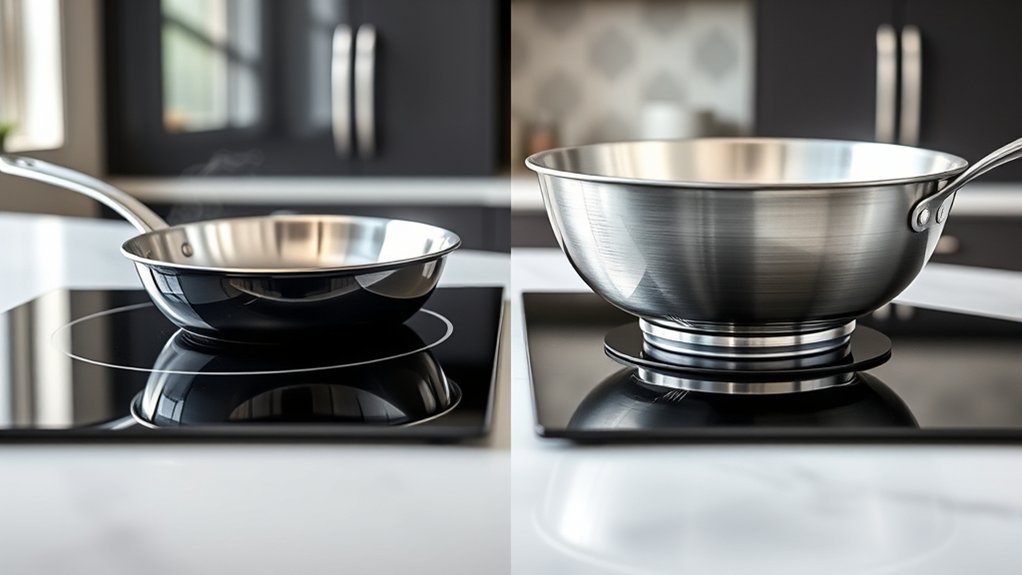 cookware reveals cooktop type