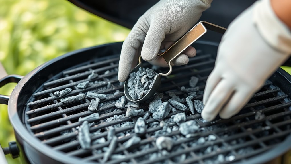 cool clean and maintain grill