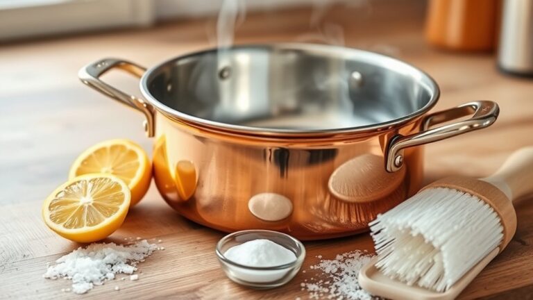 copper cookware cleaning method