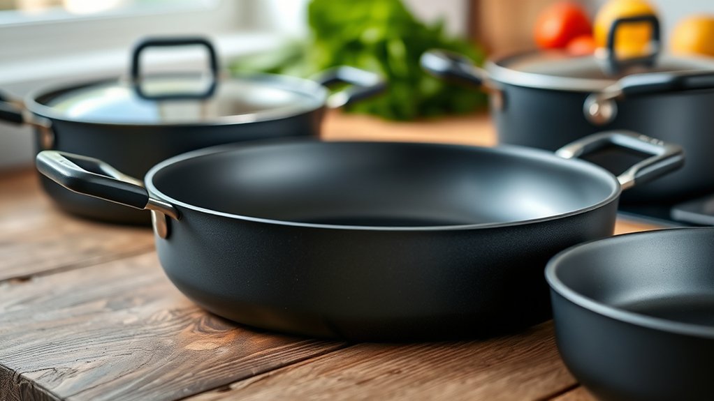 durable non stick even heating