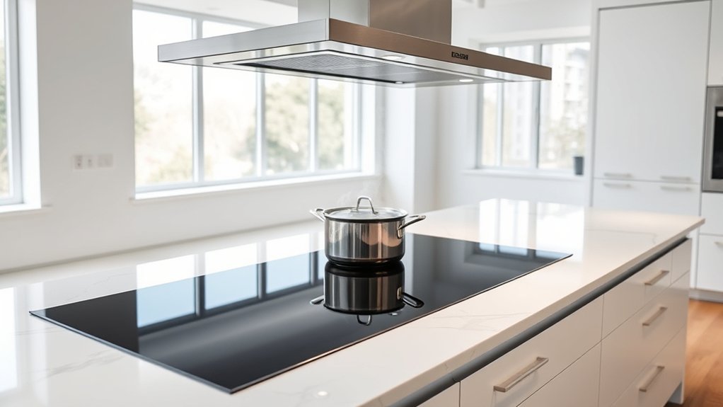 electric cooktop ventilation benefits