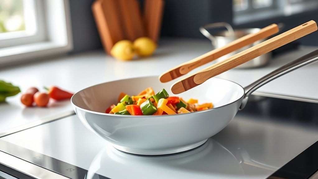 even heat non stick surface