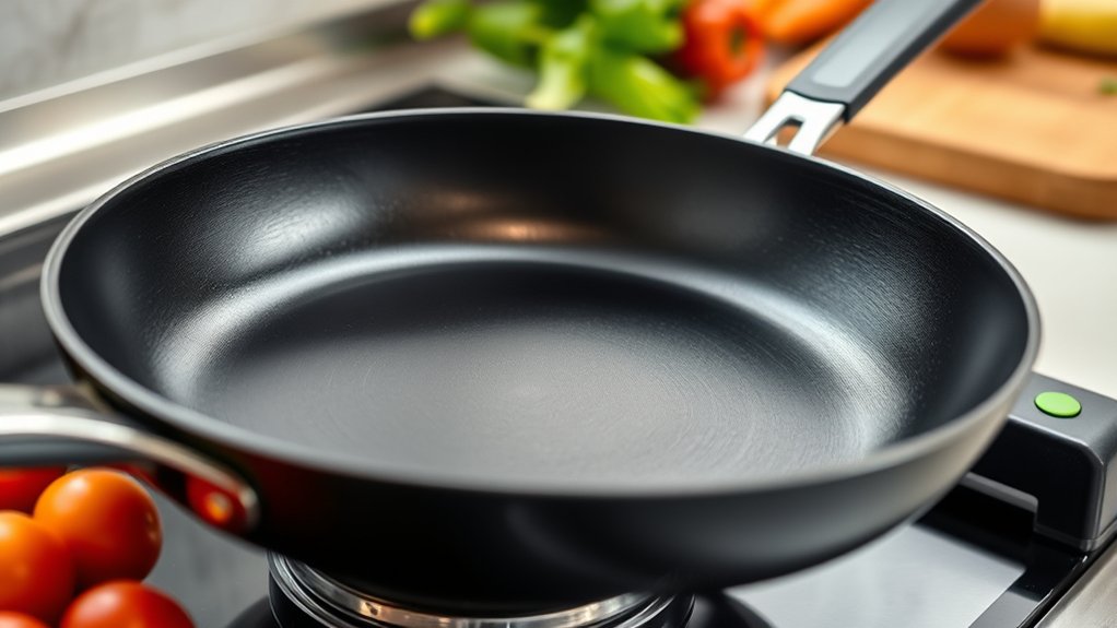 even heat nonstick surface