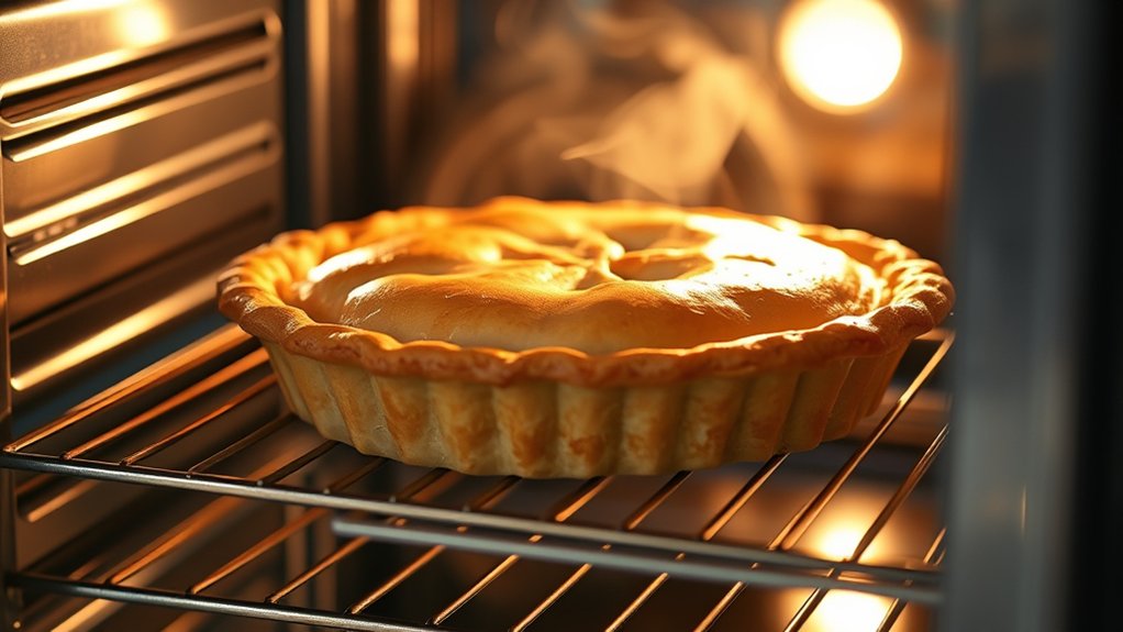 even heat preserves crust