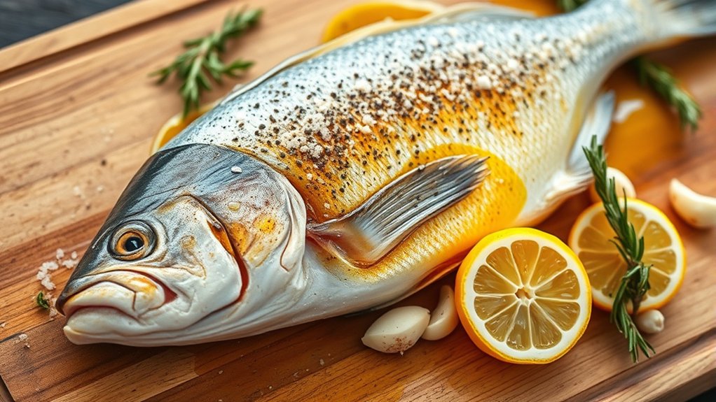 fresh fish simple seasonings