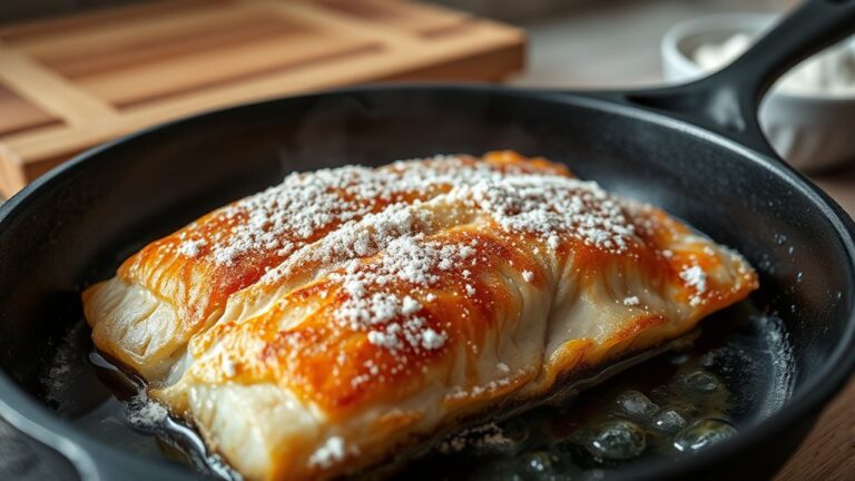 fry fish with flour