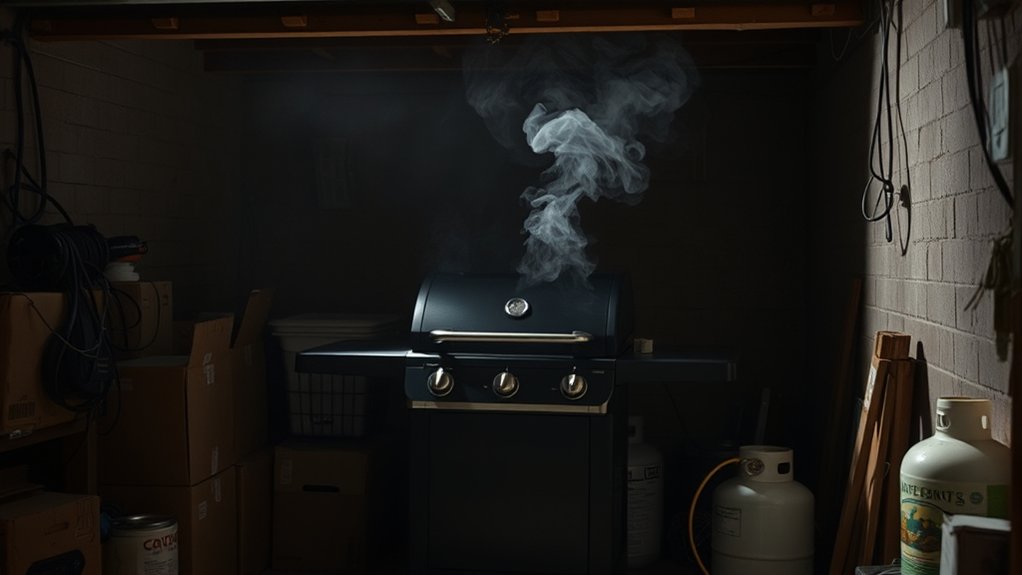 garage grilling safety risks