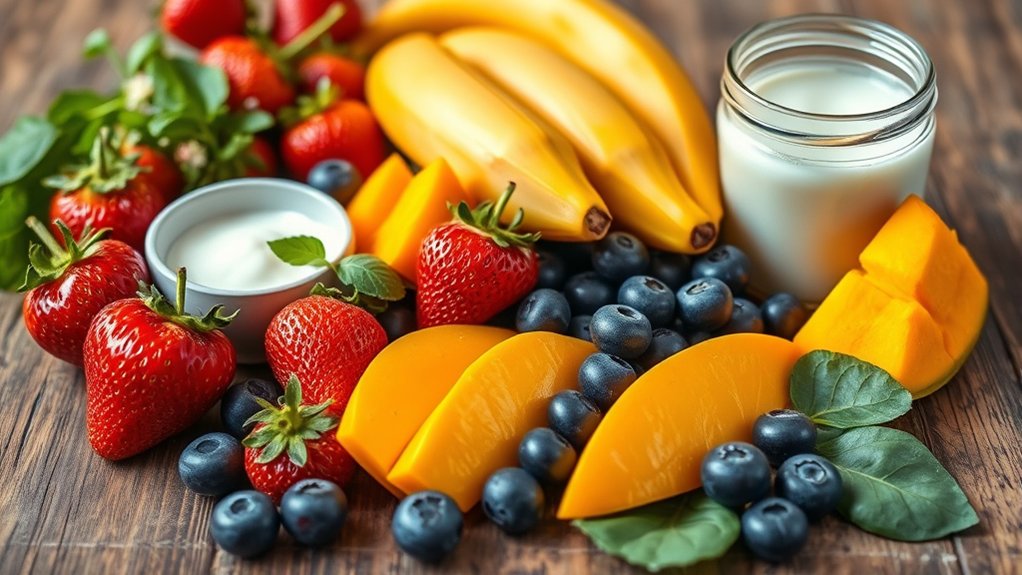 gather fresh nutritious ingredients