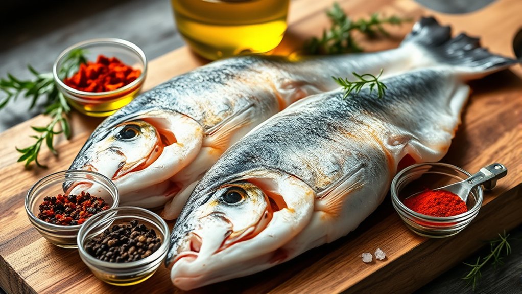 gather ingredients for frying