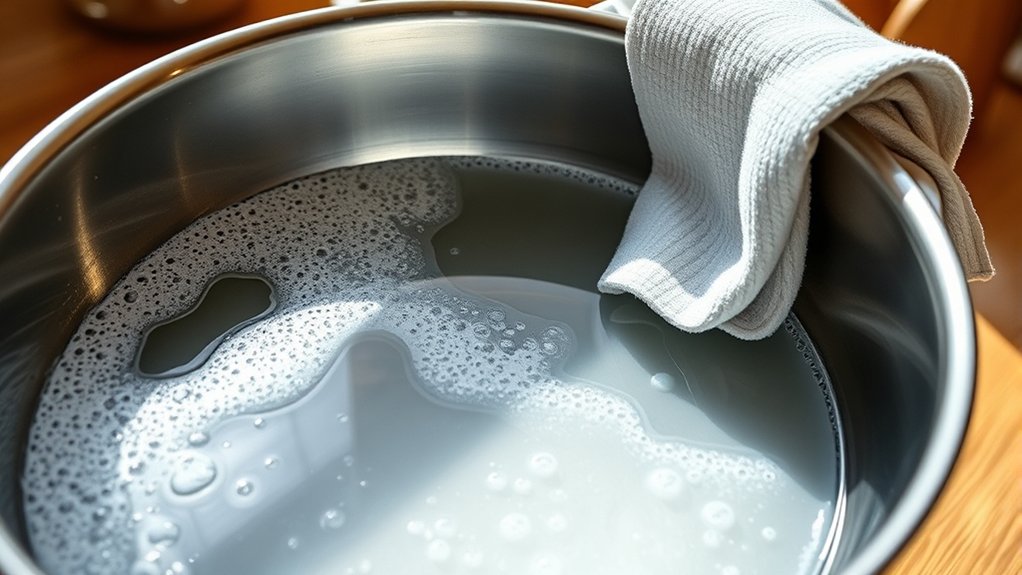 gentle cleaning preserves shine