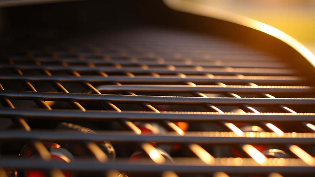 grate size impacts heat