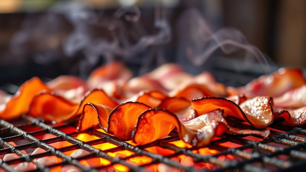 grill bacon until crispy