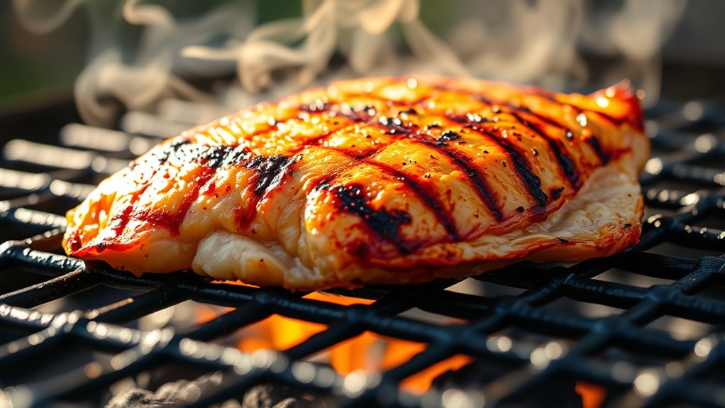 grill butterfly chicken 8 10 minutes
