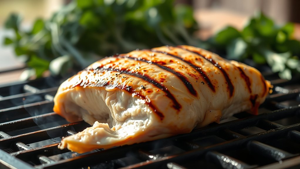grill chicken 6 8 minutes