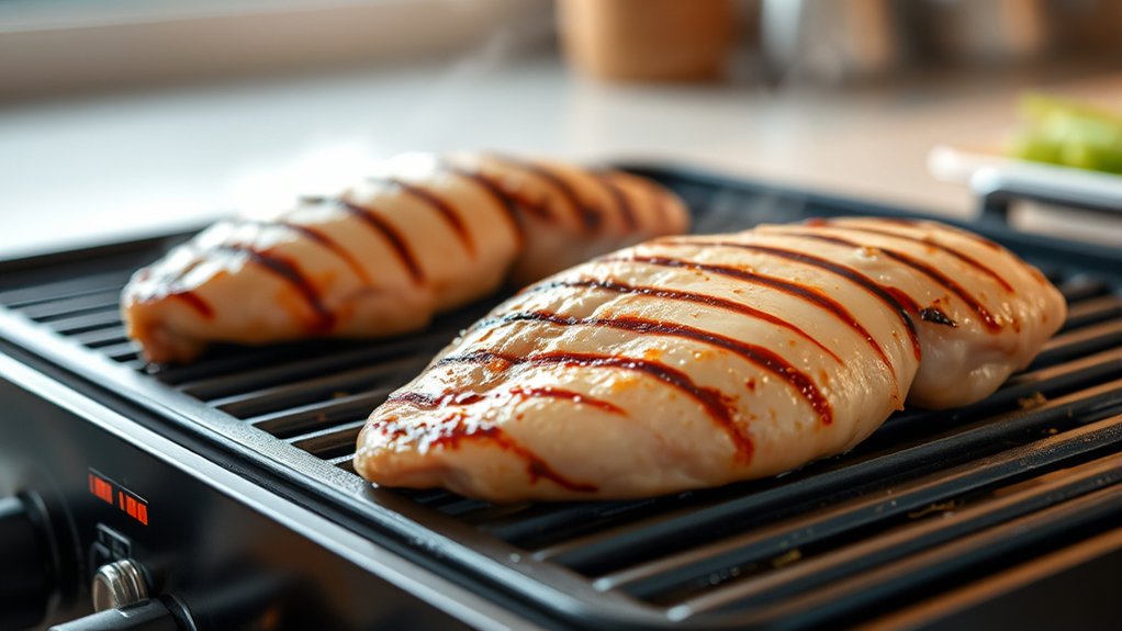 grill chicken until golden