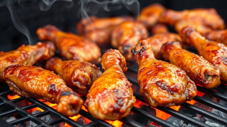 grill chicken wings evenly