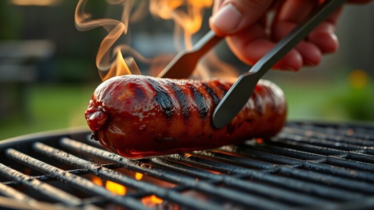 grill conecuh sausage easily