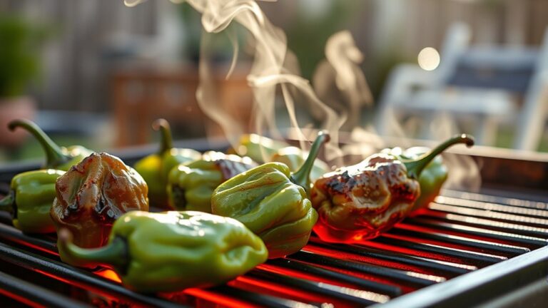 grill green chiles easily
