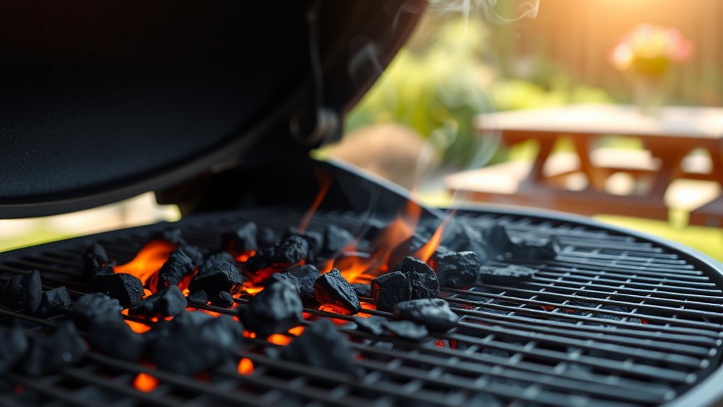 grill heats in 10 15 minutes