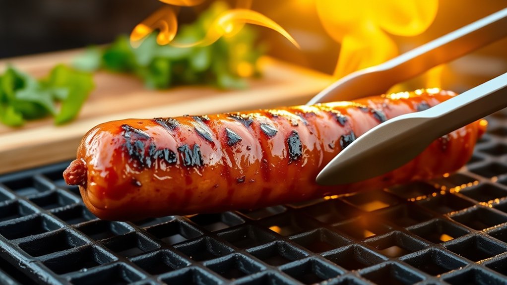 grill kielbasa in seven steps