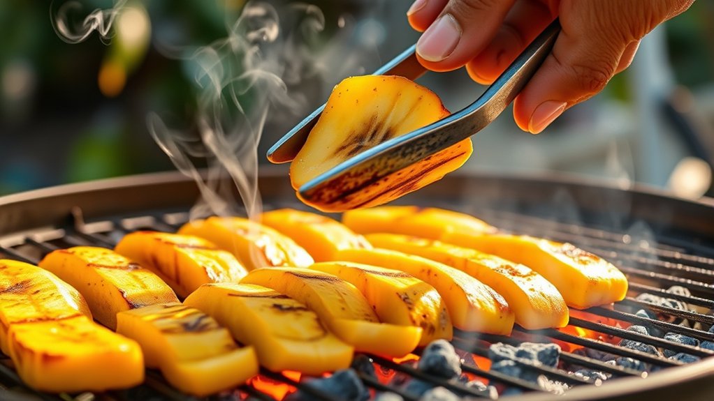 grill plantains in seven