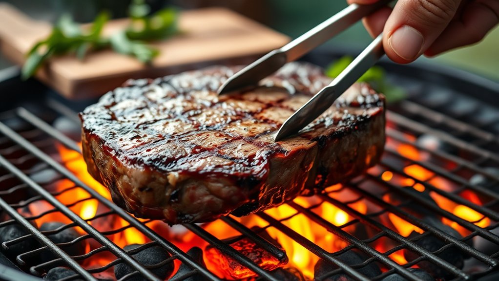grill ribeye medium rare