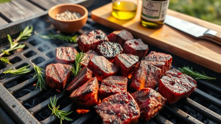 grill sirloin tips easily