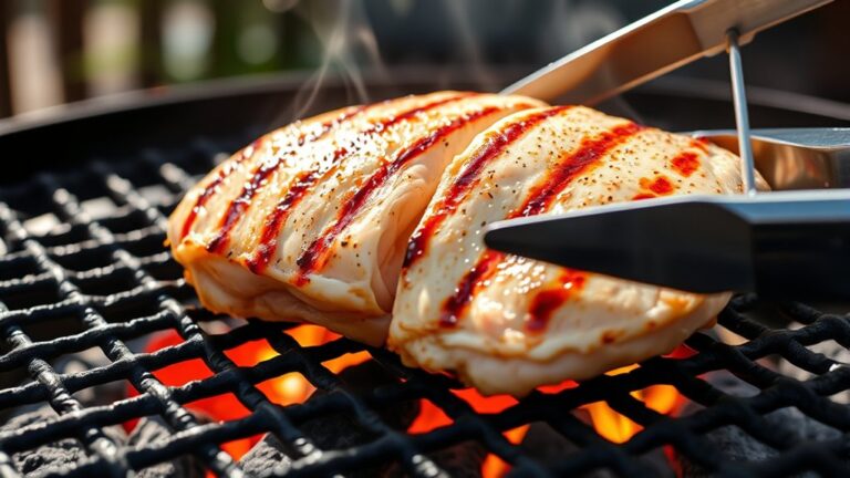 grill split chicken evenly