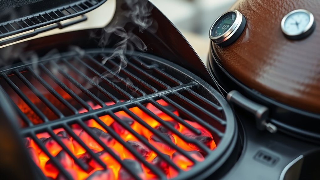 grill temperatures vary widely